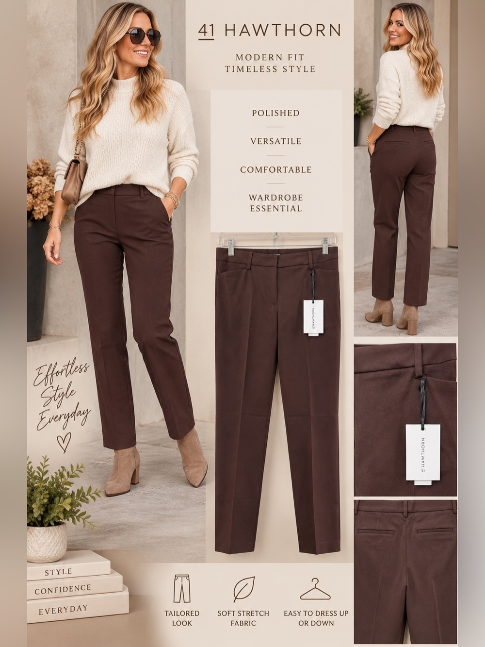 NWT 41 Hawthorn Pants Size 4